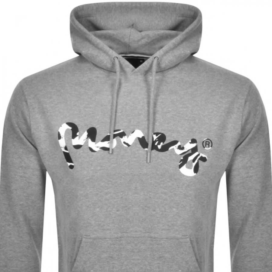 Alternative Image for ProductMoney Sig Ape Camo Logo Hoodie Grey2